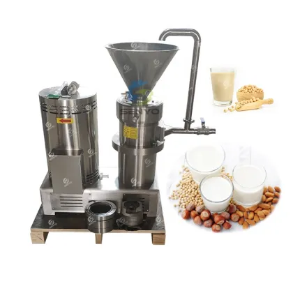 Industrial Almond Nut Coconut Milk Grinding Machine | Tiger Nuts Milk Making Equipment