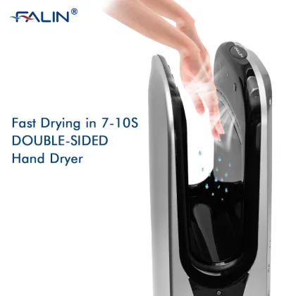 FALIN FL-2029 Automatic High Speed Double Side Jet Airblade Hand Dryer with HEPA Filter