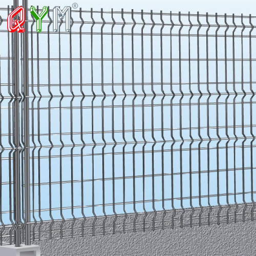 Panel de valla de malla de alambre soldado 3D con recubrimiento en polvo