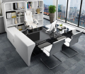 Einfacher stilvoller Design des Chefvorsitzenden Office -Schreibtisch
