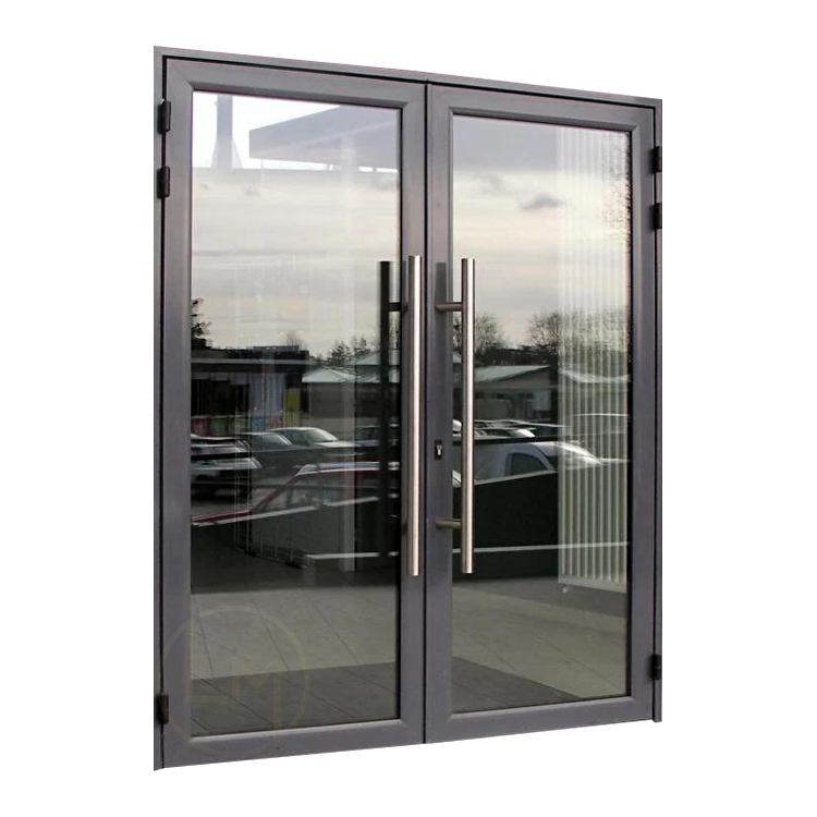 Commercial Aluminum Hinged Glass Front Entrance Doors