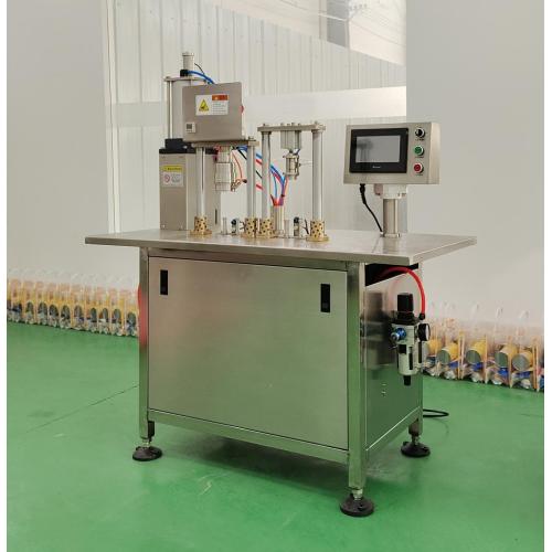 Machine de remplissage semi-automatique pour les aérosols pharmaceutiques