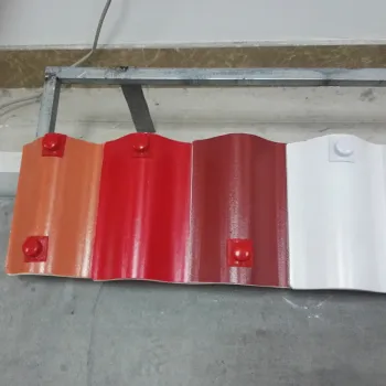 Cheap Fire-proof Glazed MgO Roof Tile