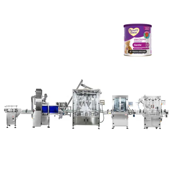 Factory Price Automatic Infant Milk Powder Packing Line