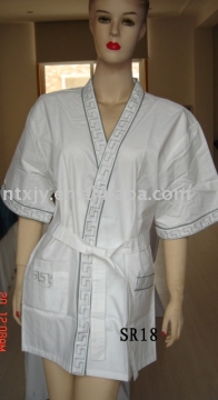 hotel sauna robe