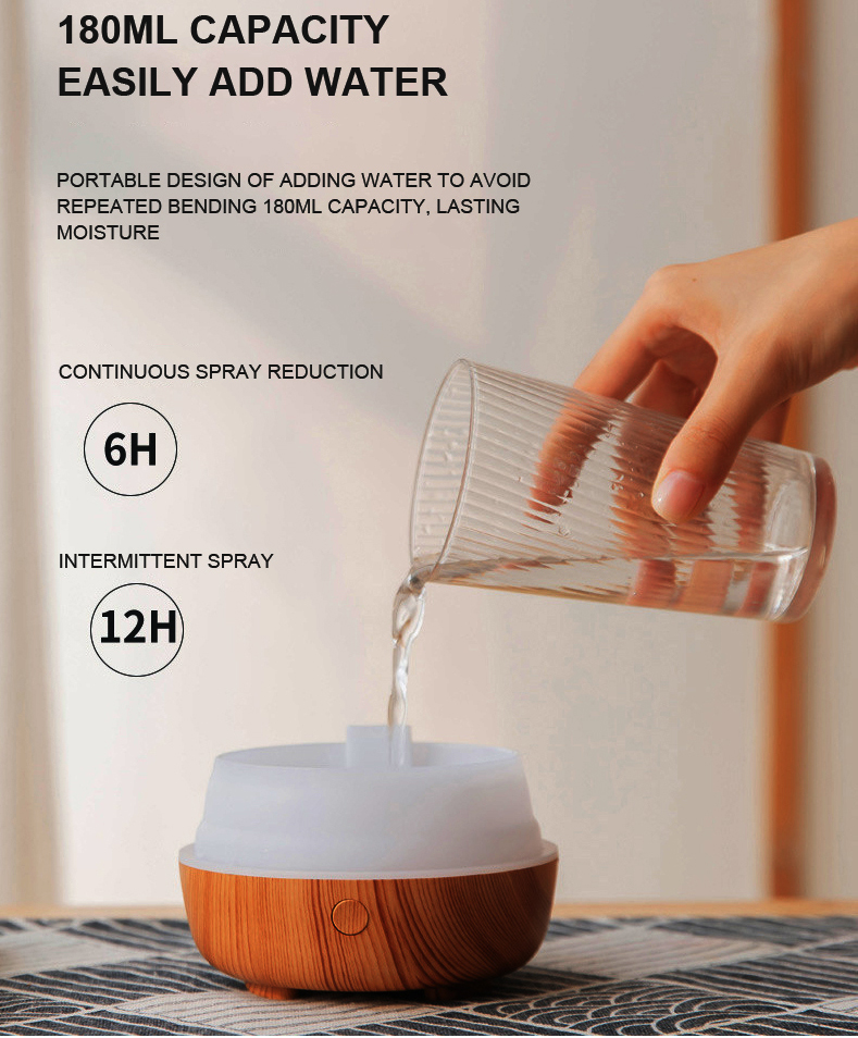 Air Humidifier Essential Oil Diffuser