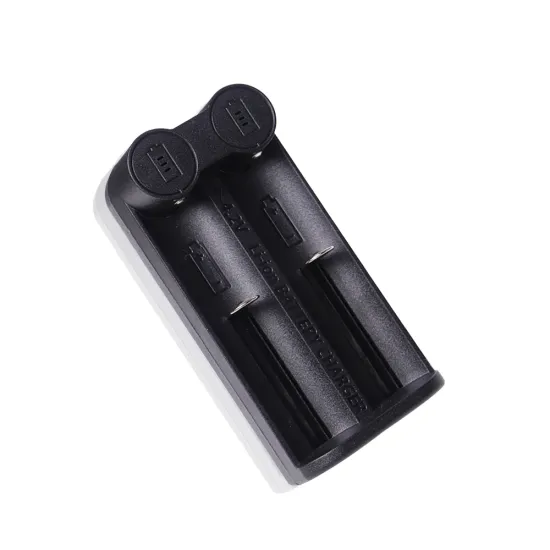 Portable Dual Slot Rechargeable Battery Charger: A Convenient US Standard Solution for 18650, 26800, and 21700 Lithium Batteries, Ideal for Camera Use
