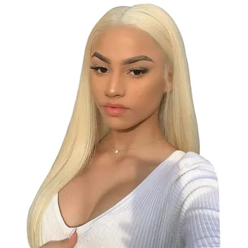 9A 150% Density  4X4 Lace Closure Wigs straight Human Hair Lace Front For Black Women  Human Hair Wig For black Women
