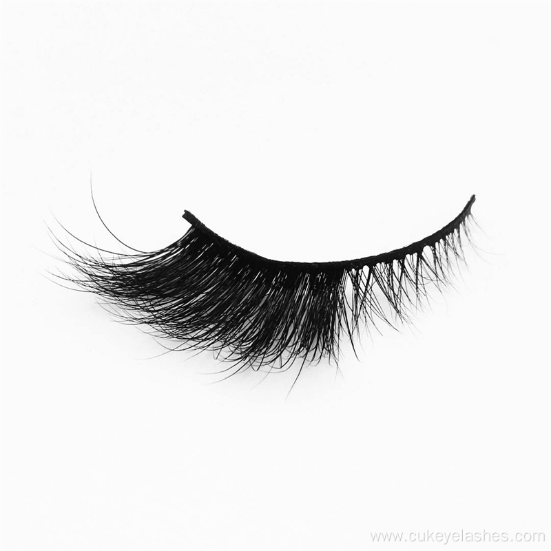 classic cat eye lashes winged 3d mink eyelashes