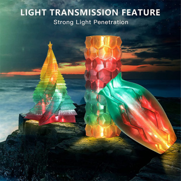 Transparent Multicolor PLA Filament 1.75mm