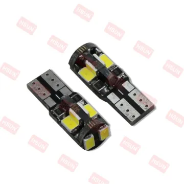 High quality T10 indicator lamp 194 car led light w5w auto led bulb T10 10 LED SMD5630 Canbus LED