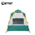 3,3 kg Green Trekking Family Automatic Family Tent de camping ao ar livre