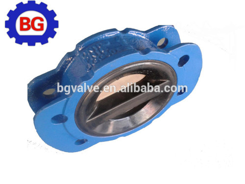 Wafer Type Butterfly Check Valve Dual Plate