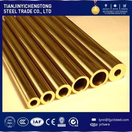 H62 Brass Yellow Copper Pipe, Holow Tubes