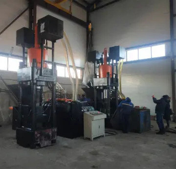 Powder Briquette Press Making Machine For Aluminum Foil