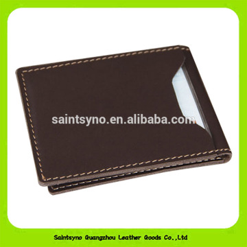 16126 Soft leather multiple waterproof id card holder for student