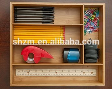 Bamboo Cutlery Drawer Organizer