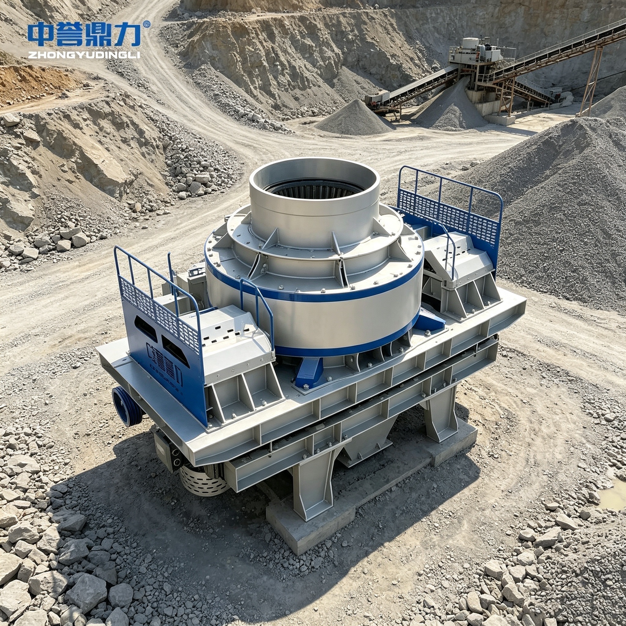 Large capacity sand making machine