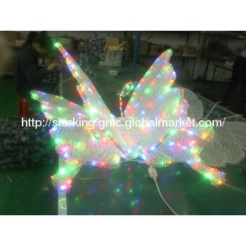 3D colorful LED butterfly motif light