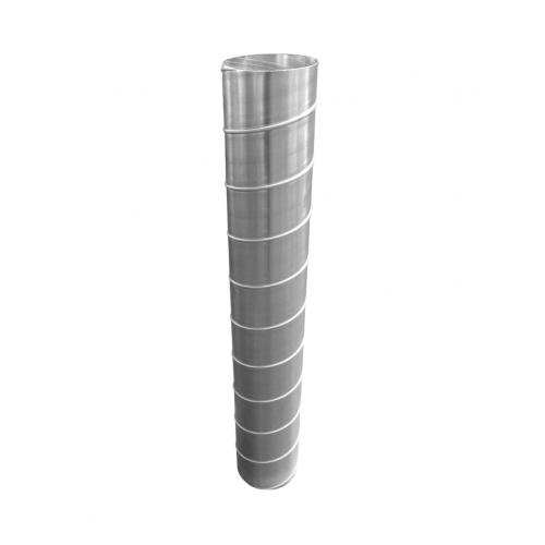 Galvanised Spiral Ducting Pipe Corrugated Round Duct For Ventilation System Manufactory