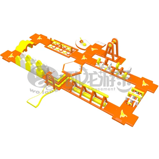 Outdoor park inflatable water playing inflatable giant pvc floating water park