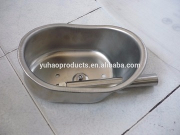 304 stainless steel drinking bowl for pig