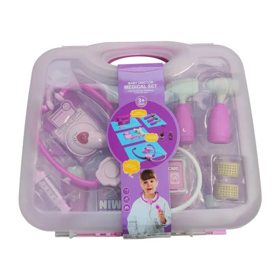 Medical Box Case Toy Set for Children's Pretend Play and Educational Doctor Games