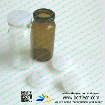20mm sterile syringe silicone bottle rubber stopper caps lid