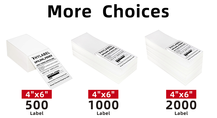 fanfold 4x6 shipping label