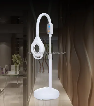 Dimmable Magnifying Floor Lamp for Beauty Salon and Craft Work