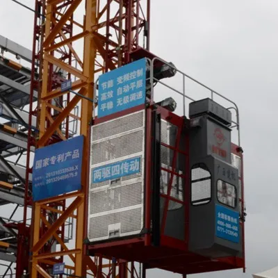 GUANGXI NTP brand 2 Tons building construction materials lift