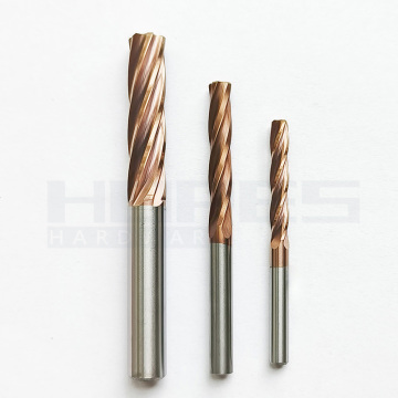 Tungsten Carbide HRC65 Manual Hand Reamers with Coating - Custom Special Sizes
