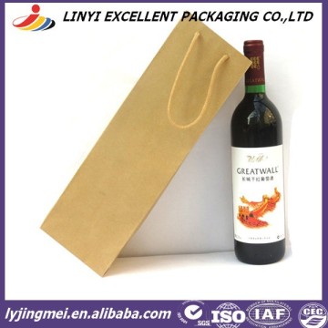 red wine/wine/champagne packing kraft paper bag