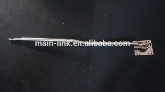 bent rotating ceiling boom