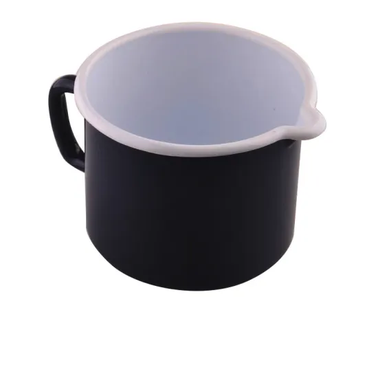 Large Capacity Enamel Milk Cup for Heating