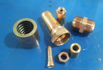 hydraulic hose ferrule and fittings