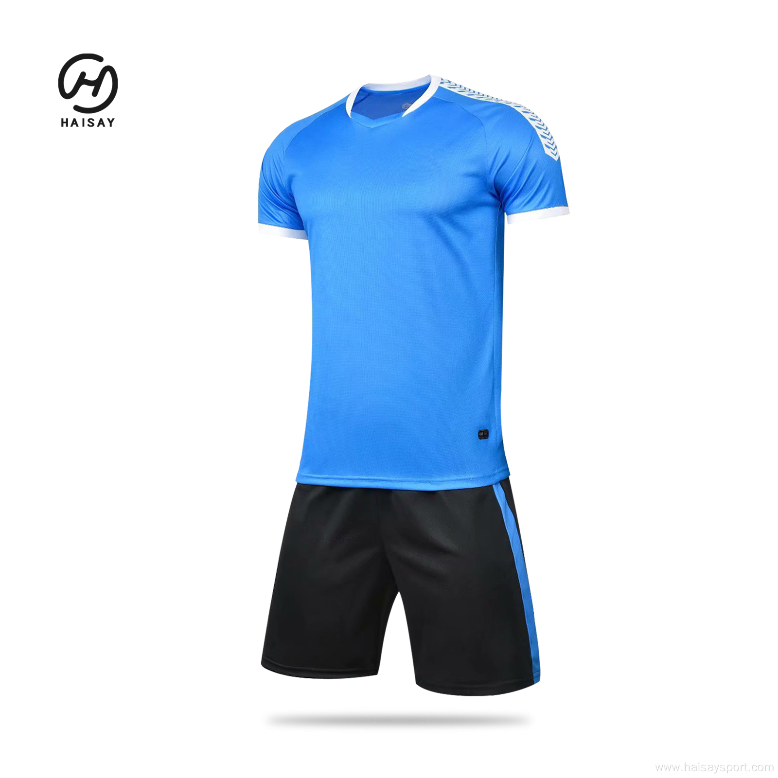 2022 New Model Men Soccer Jersey Suit High Quality Breathable Anti-fouling Sports Team Jerseys Soccer Football Blank Soccer Wear