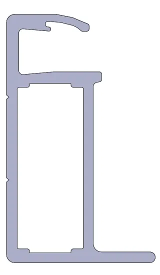 Aluminum PV solar module frame-HT02