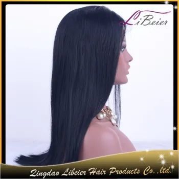 130% Density Full Lace Wig with Baby Hair Virgin Brazilian Human Hair Wig