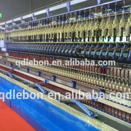 complete cotton ring spinning frame machine production line