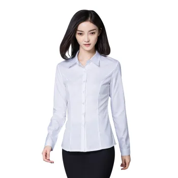High-Quality Woman OEM Logo Large Size Long Sleeve Shirts