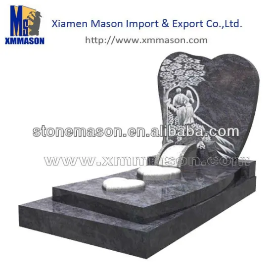 Hot granite sample tombstone design