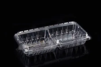 12oz Clear Plastic Clamshell Container