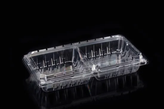 12oz Clear Plastic Clamshell Container