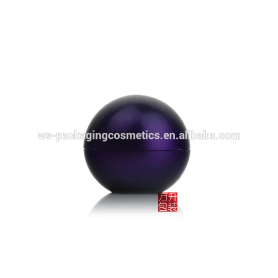 Acrylic Plastic Classical Packaging Ball Cosmetic 15g