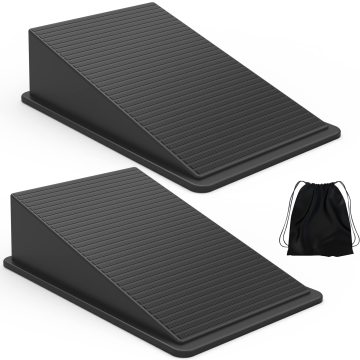 2-Pack Wedge Shaped Pads: Enhancing Squat Mobility, Balance, and Strength with an Improved Slant Board Experience