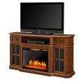 25 Inch Glass Front Low Profile Fireplace