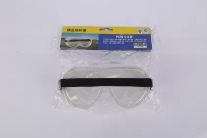 Clear Safety Glasses with Anti-Fog Chemical Splash Protection