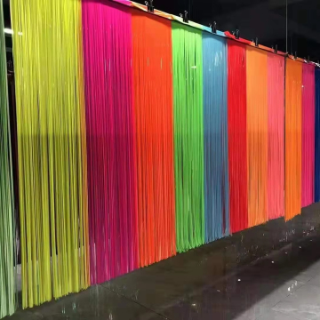 Wholesale Party Backdrops: Fluorescent Aluminum Foil Rain Curtains for Birthdays, Weddings, and Events