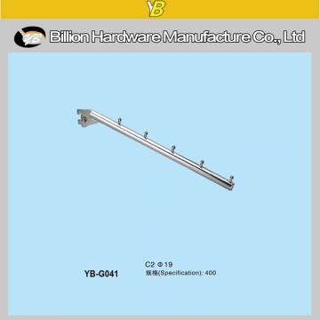 slotted channel clothes display hook slot hook